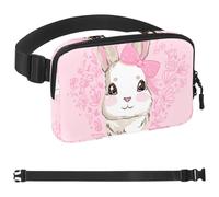 Easter Bunny Collection Eggs-21 - Marsupio unisex, alla moda, per sport, escursionismo, escursionismo, donna e uomo, Multicolore 03, 1.5x9.0x5.9in/4x23x15cm