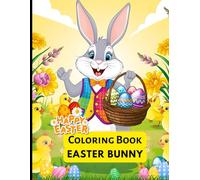 Easter Bunny Coloring Book : Coloring Easter Activity Book for Kids, Gift, Pages 50, Size Jumbo