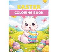 Easter Bunny Coloring Book: For Kids Ages 3-8
