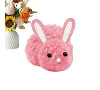 Easter Bunny Craft - 8 x 6 x 10 cm Easy Rabbit Animal Plush | Accessible Build A Bunny Easter Craft Kit | Accessible Crafting Experience for Girls Boys Kids Classroom Rewards Nursery School Party