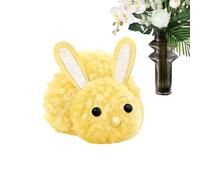 Easter Bunny Craft, Easy Plush Decorations, 6 pollici Build a Bunny Easter Craft Kit Children's DIY Activity Set with Plush Pieces, Spring Holiday with Fun Feature for Party Favors Classroom Rewards