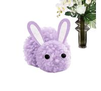 Easter Bunny Craft, Easy Plush Decorations, 6 pollici Build a Bunny Easter Craft Kit Children's DIY Activity Set with Plush Pieces, Spring Holiday with Fun Feature for Party Favors Classroom Rewards
