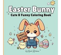 Easter Bunny: Cute & Funny Coloring Book for kids