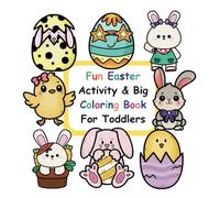 Easter Bunny & Egg Coloring Book for Preschool Kids - Fun and Creative Easter Activity