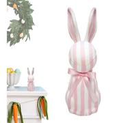 Easter Bunny Figurine - Cute Easter Bunny, Holiday Decor with Elegant Decoration, Animal Figurines, Spring Decor, Table Ornament for Indoor Outdoor Home Office School Farmhouse Garden Yard Patio Porch