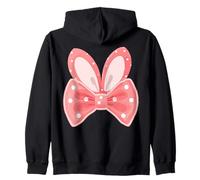 Easter Bunny Kindergarten Gen Alpha Christian ART SUL RETRO Felpa con Cappuccio
