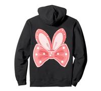 Easter Bunny Kindergarten Gen Alpha Christian ART SUL RETRO Felpa con Cappuccio