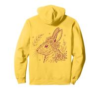 Easter Bunny Kindergarten gen Alpha Christian ART SUL RETRO Felpa con Cappuccio