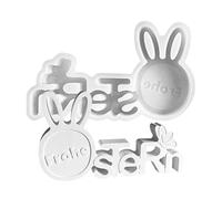 Easter Bunny Mold For Resin, Easter Rabbit Mold, Cute Animal Head Shape