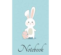 Easter Bunny Notebook: Cute Easter Bunny Lined Journal (120 Ruled Pages, 6” x 9”)