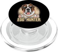 Easter Bunny Saint Bernard Egg Hunter Amante dei cani PopSockets PopGrip per MagSafe