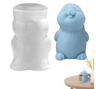 Easter Bunny Silicone Mold - Bunny Mold for Easter | Adorable Easter Bunny Aromatherapy Plaster Mold For Candle Wax | Crafting Tool, Aromatherapy Plaster Mold, Home Kitchen, Easy to Release