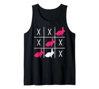 Easter Bunny Tic-Tac-Toe XO-XO Funny Easter 2023 Canotta