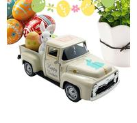 Easter Bunny Truck, Easter Toys Kids Trucks, With Eggs Bunny Vintage Spring Design, Decorative And Playful Vehicle for Holiday Fun Boys Girls Family Home Playroom Bedroom School Farmhouse Travel