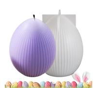 Easter Candle Mold, Bunny Egg Mould, resina epossidica framework, Plaster, Silicone Candles Concrete, Craft, Home Decor, Easter work, Desktop Ornament, 24,7 g, 28,6 g, 22,5 g, 27,4 g
