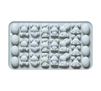 Easter Candy Molds | Reusable Nonstick Baking Pan And Easter Bunny Chocolate Mold For Cookie, Muffin, Jelly, Dessert, Cake Decorations, Home Kitchen Use, Spring Party, And Festive Baking