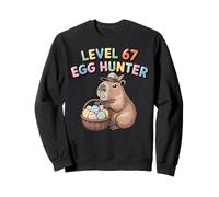 Easter Capybara Funny 67 Egg Hunter Cool Easter Eggs per Bambini Felpa
