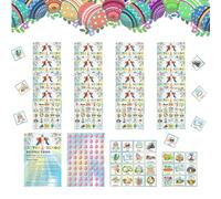 Easter Cards Games for Kids - 24 Players Fun Spring Interactive Leisure Toys,Easter Spring Game,for Home School Travel Vacation Birthdays Festival Adventure Camping Night Activities
