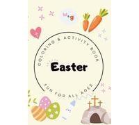 Easter (Christian) Travel Size Coloring & Activity Book: compact 6x9 travel-size book features 50 pages of faith-based Easter coloring sheets, puzzles, mazes, and activities