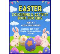 Easter coloring & Activity Book for Kids: A Fun Activity Book with Coloring Pages, Dot-to-Dot, Tracing and Learning GamesEaster Fun, Learning, and ... kindergarden easter gifts for toddlers