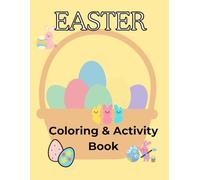 Easter coloring and activity Book