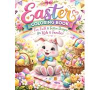 Easter Coloring Book fill with Fun Activity: Easter Coloring Book fill with Fun Activity