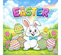 Easter Coloring Book for Kids: 30 Cute and Fun Pages with Bunnies, Eggs and Chicks | The Perfect Easter Gift to Keep Kids Busy and Happy