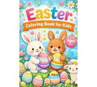 Easter Coloring Book for Kids Ages 2+: 20 Simple Spring Designs, Single-Sided Pages, Perfect for Travel