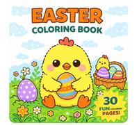 Easter Coloring Book for Kids Ages 3-5: Fun and Easy Coloring Pages with Cute Bunnies, Eggs and Easter Designs | Part of the Easter Fun for Kids Series