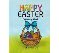 Easter Coloring Book for Kids Ages 4-8 | Cute Animals + Tracing Lines Activity Book