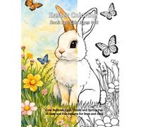 Easter Coloring Book for Kids Ages 4-8: Cute Bunnies, Eggs, Chicks and Spring Fun | 20 Easy and Fun Designs for Boys and Girls