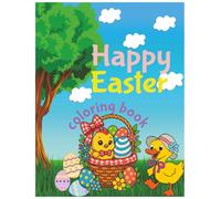 Easter Coloring Book For Kids: Easter Coloring Book For Kids| Bold and Easy| 8.5x11 Inches| 24 Pages Of Unique Illustrations
