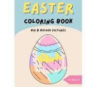 Easter Coloring Book for Kids: Easy & Funny Colouring for Children | Happy Easter with Bunny | Gifts for Kindergartener Toddlers & Preschool, Coloring Pages