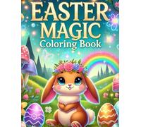 Easter Coloring Book For Kids: Over 50 Big And Easy To Color With Easter Themed Designs For Kids