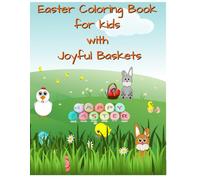 Easter Coloring Book for Kids with Joyfull Baskets