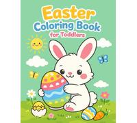 Easter Coloring Book for Toddlers: My First Dot Markers Activity Book for Kids Ages 1-3 | Fun Easter Basket Stuffer & Gift for Boys and Girls