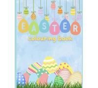 Easter colouring book: Easter colouring for children and adults