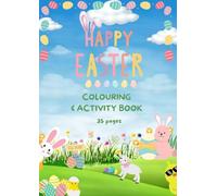 Easter Colouring Book for Kids & Adults: - 35 Pages of Fun Easter Colouring & Activity | A4 Size