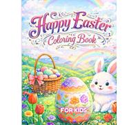 Easter Colouring Book For Kids: Fun and Easy Easter Pictures for Colouring