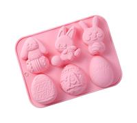Easter Craft Molds - Non stick in silicone Handmade Casting Tools | Multi Purpose Mold for Candle Making, Gummies, Cupcakes, Fudge, Jelly, Pastry, Ice, Soap and Cake Decoration