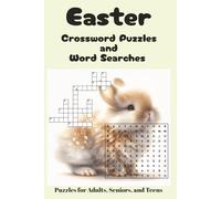 Easter Crossword and Word Search Puzzle Book: 100+ Faith-Inspired Puzzles Celebrating the Resurrection of Jesus Christ | Christian Easter Activity Book with Solutions