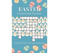 Easter Crossword Puzzles: Crossword Puzzles with Easy to Read Print about Easter, Springtime, and Holiday Traditions and more! | 6x9 inches, 120 pages ... Stimulate Your Mind, or Give as a Gift