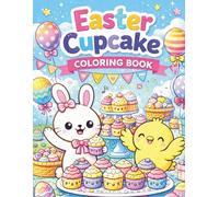 Easter Cupcake Coloring Book