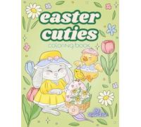 Easter Cute Animals Coloring Book for Kids Ages 8-12: 30 Fun and Detailed Spring Animal Designs with Easter Eggs, Bunnies and Chicks
