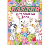 EASTER, CUTE COLORING BOOK