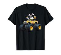 Easter Day Bunny Monster Truck Lovers Uova Ragazzi Ragazze Maglietta