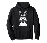 Easter Day Men Women Kids Rabbit Sunglasses Bunny Egg Hunt Felpa con Cappuccio