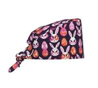 Easter Day Pattern Berretto Con Fascia Per Il Sudore Cuffietta Unisex Cuffia Per Uomo Donna Donne