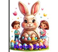 Easter Day Sketchbook: Easter Day Sketchbook Cover, 112 Pages, 8.5 x 11 Page Size, 110 Blank Pages, Sketch and Drawing, Happy Easter Day Kids Gift.