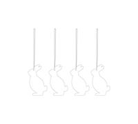 Easter Deco Hare White, decorazione da appendere, decorazione pasquale, coniglietto
